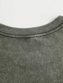 Three-Piece Solid Color T-Shirts Fashion Retro Men's T-Shirts 230g Heavyweight Cotton Dropped Shoulder Design Unisex Short-Sleeve T-Shirts For All Seasons Casual Occasions Gift For Boyfriend 100% Pure Cotton Streetwear Designed For Young People Ideal Gift Between Friends Men's Clothing Men's T-Shirts - 綠色+灰色+杏色 - 查看 8