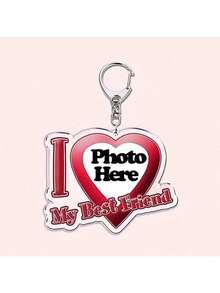 定制钥匙扣，情侣钥匙扣，情人节礼物，送给男朋友/女朋友，定制“我爱我的男朋友/女朋友”钥匙扣，彩色，可爱，萌，简约，趣味，卡哇伊，千禧年，极简主义，通勤，商务休闲，基础款，定制，个性化，独特，专属定制，送给他的理想礼物，送给她的理想礼物，送给男朋友/女朋友，送给家人/朋友，定制包包配件，轻松舒适，新年魅力 - 彩色 - 查看 26