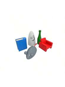 1件巴拉巴什卡《幽灵闪电战》桌面游戏，新年及节日礼物，适合朋友聚会，桌面游戏，派对游戏，角色扮演游戏，派对玩具，英文版 - 藍色 - 查看 5