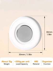 16 PEÇAS/8 CONJUNTOS Gancho Magnético para Controle Remoto de TV e Ar-Condicionado - Suporte de Parede Multifuncional de Fixação Sem Furos, Armazenamento em Gavetas Domésticas e de Escritório, Design Adesivo Sem Rastros, Gancho Simples e Elegante
