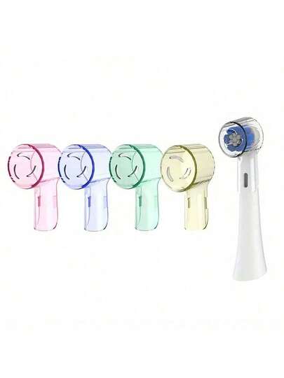 Toothbrush Head Protective Cover, Plastic Dust Cover, Suitable For Oral IO Ultimate Clean Gentle Care Replacement Brush Heads And IO Series 3, 4, 5, 6, 7, 7G, 8, 9 Electric Toothbrushes, Convenient For Travel, Home And Dorm Essential, Great For Vacation And Travel