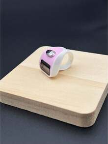 Contador de anillos portátil, contador de dedos electrónico, mini contador, contador de color de caramelo de dos tonos, adecuado para deportes al aire otros usuarios, ligero y portátil, escenarios de uso versátiles, aplicable para recitación, conteo de oraciones / 1 cuerda/12 cuerdas de cuentas de oración islámicas, 99 cuentas de perlas de vidrio falso, adecuado para pulseras de oración y alabanza árabe, estilo con borla, se puede usar para el recuento de recitación de oraciones, uso diario y decoración - Multicolor - Ver 6