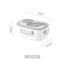 3件套午餐盒套装，包含午餐盒、保温袋、早餐杯，适用于工作、学校和户外交通，午餐盒、沙拉杯、保温套装。分格午餐盒，开学季学生用品，午餐盒，午餐袋 - 彩色 - 查看 15