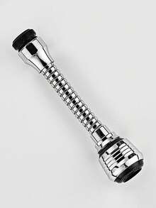 1件装通用水龙头起泡器、水龙头喷头、节水过滤器、防溅水龙头喷头、水龙头分水器、增压水龙头过滤器，厨房和浴室水槽配件 - 銀色短款 - 查看 15