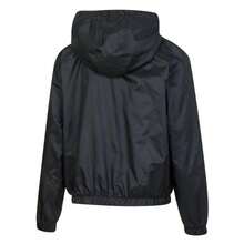 Under Armour Damen Rival Sport Windjacke, Jacke mit Kapuze, Fitness-Training Outfit, 1382698-001