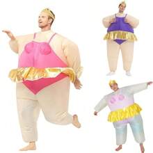 Halloween Costume Party Performance Costume Ballet Fat Role Play Costume Fun Party Atmosphere Props Ballet Inflatable Costume Adult Inflatable Costume