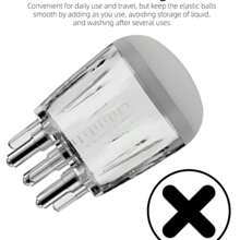 Scalp Applicator Comb,5ML Minoxidil Applicator Tool,Hair Oil Essential Serum Liquid Massager For Hair Growth, Follicle Care Treat Hair Loss Thinning (Transparent)