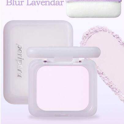 Peripera K-Beauty FILTER FIT BLUR PAKT PUDER, gepresster Gesichtspuder, Make-up Fixierpuder, leichte Abdeckung, glatte Textur, ölkontrollierend, Hautton aufhellend, Koreanisches Make-up