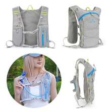 2L Marathon Hydrating Backpack With Rescue Whistle Breathable Ultralight Running Bag Hydration Vest For Riding Bike Jogging Reflective Water Vest - Multicolor - View 1