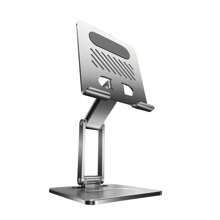 全新平板电脑支架 - 支持 iPad 的金色桌面旋转支架、多功能可调节折叠手机支架、通用 - 多色 - 查看 11