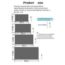 Tapete de drenagem laranja com estampas personalizadas. O novo tapete absorvente para bancada de cozinha possui superfície resistente ao desbotamento e um toque macio e confortável. Pode ser lavado na máquina para facilitar a limpeza, é leve e portátil. - Laranja - Ver 12