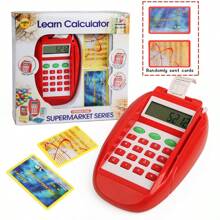 带灯光和声音的支付终端玩具 - 玩具收银机的新成员，包括非接触式支付，儿童过家家的益智玩具，适合 3 岁及以上儿童，不含电池