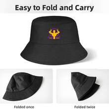 Relaxed Letter & Graphic Print Omega Psi Phi Fraternity Omega Letter Hand Sign Selected Fun DIY Rich Patterns And And Versatile Halloween Christmas No Ponytail Bucket Hat - Stylish Unisex Streetwear Fisherman Sun Hat For Outdoor Adventures, Travel, Vacations & Beach Days - A - Xem 3