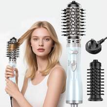 2 In 1Rotating Hair Curler Comb,2-In-1 Electric Hair Dryer & Styler ,1000W Blow Dryer Comb With Ceramic Coating, Ergonomic Design With Replacement Brush Head, And Curling Combo For All Hair Types, Fluffy Hair Styling Tool,Back-To-School Gifts - UK Plug(220-240V) - View 11