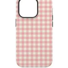 1 Unique 360 ° HD Plaid Printed Phone Case - Cute And Minimalist 2-In-1 Design, Anti-Drop And Shock-Proof Full Coverage, Suitable For IPhone 16 Pro Max/16 Pro/16 Plus/16/15/14/13/12/11 Funda Para  A06-A71, S21-S25ULTRA PLUS EDGE Stylish And Cute - Ideal Holiday Gift Choice - Pink plaid - 查看 4