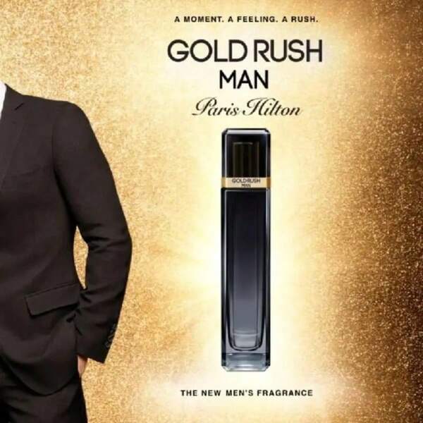 Paris Hilton SET GOLD RUSH MAN 4PZS 100ML EDT SPRAY/ BODY WHAS 90ML/ DESODORANTE STICK 78G/ 15ML EDT SPRAY