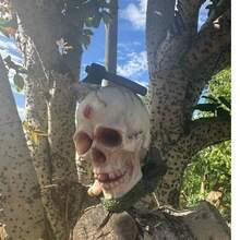 Axt Schädel Harz Handwerk, Feiertags Dekor Ornament