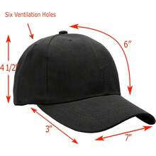 Bulk Lot 12-Pack Adjustable Size Plain Blank Solid Color Baseball Caps - Purple - View 5