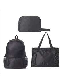 Two-In-One Foldable Ultra-Light Backpack, Student School Bag, Lightweight Hiking Backpack, Travel Backpack. - Multicolor - View 15