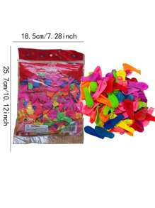 1000pcs/500pcs Water Balloon Refill Pack, Summer Outdoor Water Fun Toys For Water Balloon Party Games, Water Fight, Water Balloon Festival, Also Suitable For Booth Shooting Games, Dart Games Balloons Water,Triggle Game,Water Balloon Toy,Pool Inflatable Boat Kids,Party Pack Toys,Lawn Spike Shoes