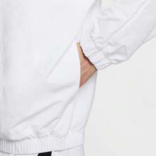 Nike Áo khoác dệt AS W NSW LOGO OS TRACK JKT dành cho nữ không có mũ trùm đầu HV4108-100 - trắng - Xem 4