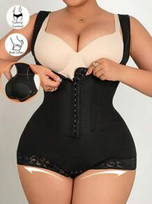 Women's Corset Top Shapewear Postpartum Tummy Control Body Shaper Butt Lifter Bodysuit