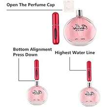 5ml Refillable Travel Perfume Atomizer Spray Bottle, Portable Bottom Filling Perfume Bottle