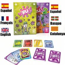 1 件病毒 1/病毒 2 卡牌游戏玩具 - Tranjis 策略桌面游戏玩具，适合 2-8 名玩家，多种语言说明（英语/法语/西班牙语），最佳思考玩具，适合青少年/成人，家庭聚会桌面游戏，独特的礼物创意，桌面游戏玩具，情人节游戏，新年游戏，婚礼游戏，新年礼物，情人节礼物/独立日礼物，返校，圣诞节，万圣节