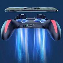 H10 Dual-Fan Gaming Phone Cooler Handle, Semiconductor Cooling Gamepad With Rechargeable Battery, Wireless, USB, For Android - Máy làm mát H10 [Phiên bản cắm thêm] - Xem 2