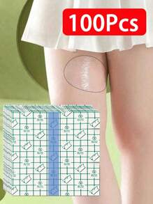20Pcs/1pc Invisible Thigh Lifter Stickers,Thigh Chafing Guards, Clear Invisible Anti-Chafing Thigh Bands, Invisible Anti-Friction Thigh Tape,Waterproof Sticker, Invisible Thigh,Waterproof, Comfortable For Daily Wear,Waterproof Beauty Enhancers, Secure & Comfortable, Ideal For Daily Wear & Special Occasions