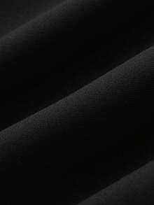 2Pcs Boy Religious Belief Style Cross Print Casual Set, Soft And Comfortable, Spring & Autumn Daily Casual Wear - Black - View 5