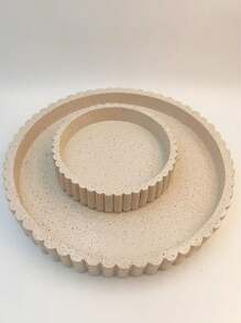 1 Stück klassischer runder dekorativer Tablett aus Marmor-Harz Pulver, modisches Akzenttablett für Couchtische, Regale und Konsolen Dekoration, perfekt für Innen- und Außen Dekorationen, Küchendekorative Schale, Wohndekorations Tablett, Obstschale