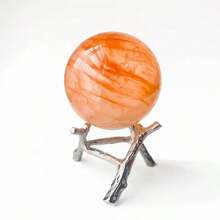 1 Stück Metallbaum Zweig Ständer, Metallkugelbase, Kristallkugel Ausstellungshalter Dekoration, Kristallgeschenk, Heim-/Bürodekoration, ideales Geschenk für Feiertage