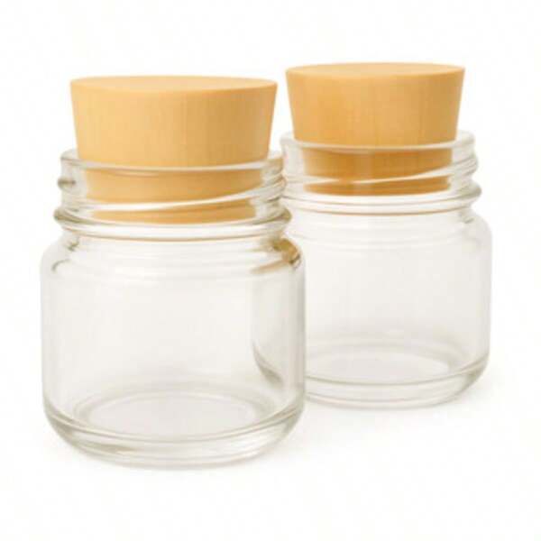 100 Potinhos 40ml com Tampa Madeira Para Mini Velas Lembrancinhas de Casamento Chá de Bebê Lembrancinhas