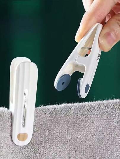 1/6/12/24 Peças Varal de Secagem com Clipes Não Marcantes, Meias de Roupas Secas Fixas à Prova de Vento, Lençóis, Itens Essenciais para Casa, Usados para Dizer Bonito, Durável, Não Deixa Marcas, Aperto Forte, Varal de Secagem com Clipes Não Marcantes, Meias de Roupas Secas Fixas à Prova de Vento, Lençóis, Itens Essenciais para Casa, Usados para Dizer Bonito, Clipes de Toalha Toalha de Praia Itens Essenciais de Férias Pregadores de Roupa