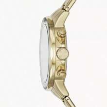 Fossil Reloj de acero inoxidable Fossil para hombres - Relojes de cuarzo de tres manecillas para uso diario atemporal con espejo de cristal BQ2493