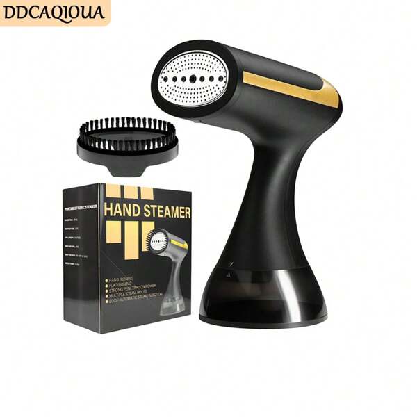 DDCAQIOUA Nueva plancha de mano para uso doméstico Plancha de vapor compacta, portátil y profesional con efecto 3D horizontal y función de calentamiento rápido (para todos los tejidos) Plancha de mano, pequeña plancha de vapor para uso doméstico, plancha eléctrica para fácil almacenamiento.