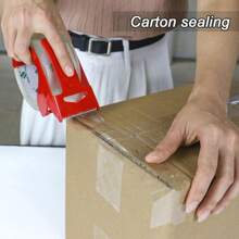 12RollsClearPackingTapeRollswithFreeDisprHeavyDutyRefillTapeforShippingMovingandPackaging2.4Mil1.88Inchx60Yard - 2.7mil x 60yds - 查看 3