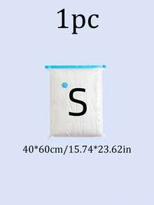 1/9pcs Vacuum Storage Bags For Clothes, Transparent Visible Bedding Organizer Bags, Dust-Proof And Moth-Proof Garment Bags, Save 80% Closet Space, Portable Multi-Purpose Storage Bags For Clothes, Socks, Comforters, Blankets, Autumn/Winter Quilts, Travel Luggage, Suitable For Home Closet, Travel, Dorm Room Bedding Compression