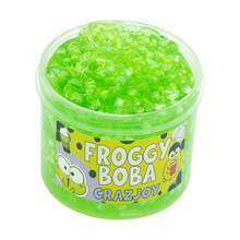 70ML 香味水晶透明史莱姆套装，带管珠，散装脆脆闪光史莱姆，适合圣诞节生日派对礼物，柔软不粘史莱姆泥，可爱减压玩具