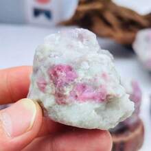 1块天然拉长石原石，散发香气，晶体粗糙，不对称矿石，灵气疗愈石，蛋白石，梅花碧玺矿物标本，家居装饰，花园毕业礼物，无需用火，芳香疗法 - 彩色 - 查看 12