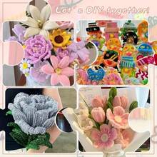 Ultimate 321 Pcs DIY Craft Kit For Beginners: Pipe Cleaners, Pom Poms & Googly Eyes With Video Tutorial, Accessories For Endless DIY Arts & Crafts - All-In-One Creative Supplies - Multicolor - View 11