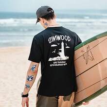 10 件鲨鱼临时纹身，可爱鲨鱼贴纸，夏日派对化妆套装，儿童礼物，防水且易于去除 - 藍色 - 查看 4