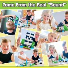 Magnetic Blocks-25/50/100/200PCS Magnetic Building Blocks Magnetic Cubes Stacking, Sensory Toys For Kids Boys Girls Ages 3-8 Christmas Birthday Gifts - Nhiều màu - Xem 3