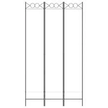 vidaXL Divisorio A 3 Pannelli Bianco 120x220 Cm In Tessuto - 白色 - 查看 2