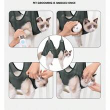 宠物美容吊床背带，适用于猫和XS小型犬，狗指甲剪挂钩，配有指甲钳、指甲锉、剪刀