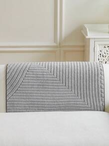 1 pieza Funda de sofá de estilo bohemio de felpa gruesa, con acolchado artesanal, antideslizante, universal para todas las estaciones, lavable a máquina, apta para mascotas, de tela de felpa suave - Perfectamente adecuada para la decoración del hogar en la sala de estar, dormitorio y oficina.