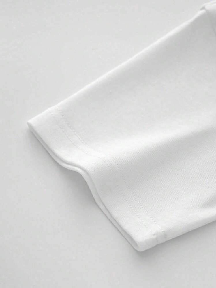 Men Undershirt Tops - White - View 4