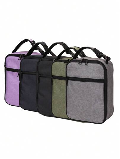 Kids Cute All-Over Print Unicorn, Bear, Heart, Strawberry Girls' Premium Insulated Reusable Compact Lunch Bag Tote, Ideal For Boys & Girls To Carry Lunch To School, Outdoor, Holiday & Birthday Gift