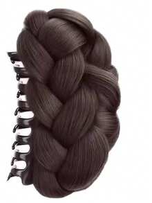 LYSW Kẹp tóc búi rối sành điệu, kẹp tóc búi tết phẳng, kẹp tóc búi rối cao, phụ kiện búi tóc bồng bềnh tự nhiên HA2798 Kẹp tóc hoa Kẹp càng cua dự tiệc Phụ kiện tóc nữ Kẹp tóc mùa hè đi biển nghỉ mát - Nhiều màu - Xem 3